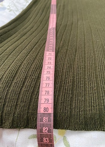 Kadın Haki Uzun Triko Takım - Görsel 6