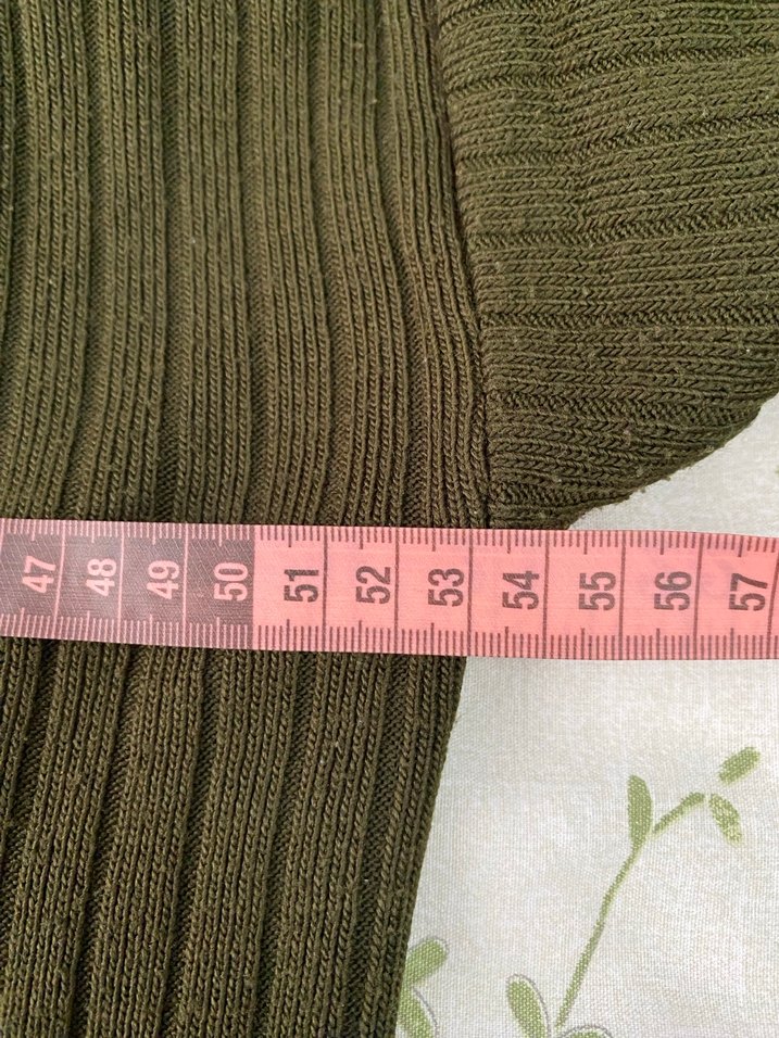 Kadın Haki Uzun Triko Takım - Görsel 5