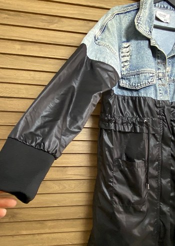 Uzun Siyah Kot Ceket - Görsel 4