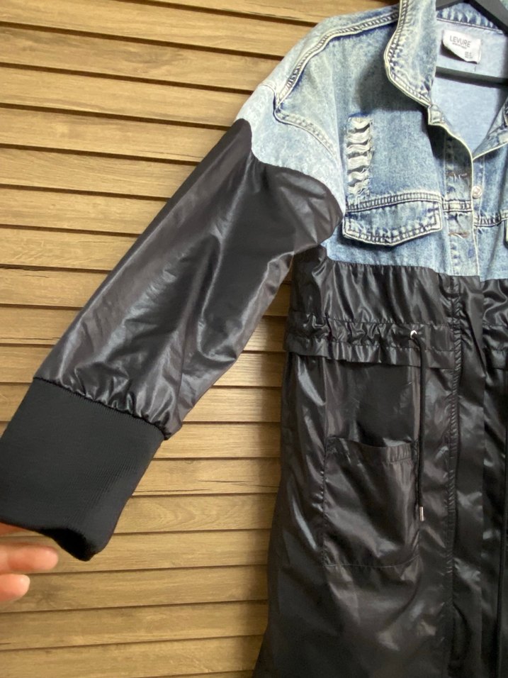 Uzun Siyah Kot Ceket - Görsel 4