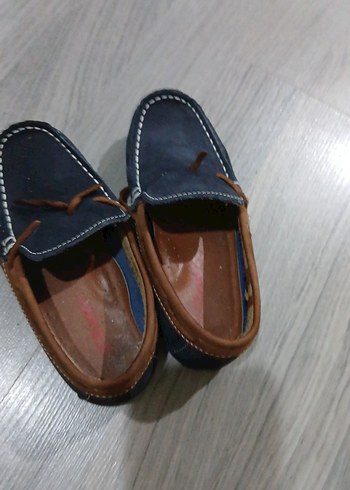 Erkek Çocuk Lacivert Süet Tokalı Ayakkabı - Görsel 5