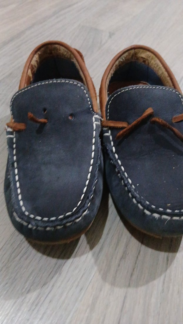 Erkek Çocuk Lacivert Süet Tokalı Ayakkabı - Görsel 4