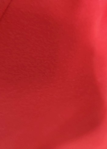 Kemerli Uzun Kırmızı Kadın Palto - Görsel 7