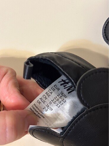 19 Beden H&M bebek patik