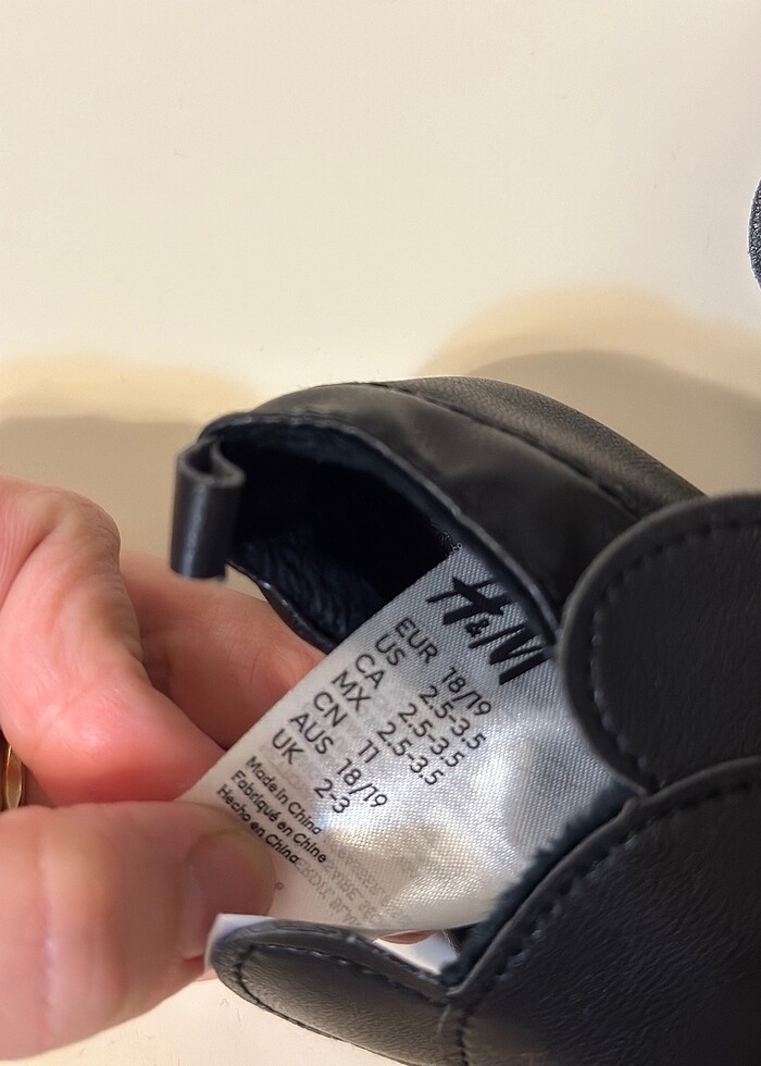 H&M bebek patik - Görsel 3