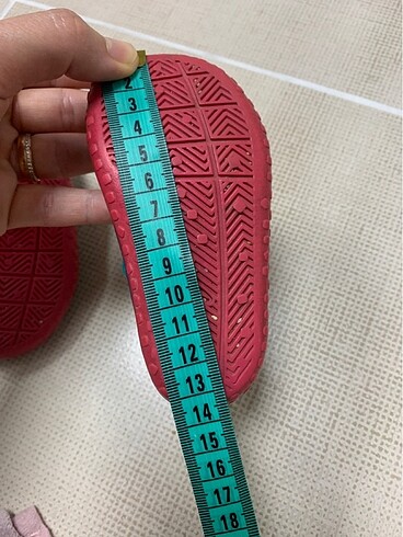 21 Beden turkuaz Renk Nike sunray sandalet 13cm iç taban