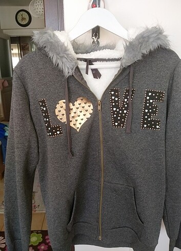 Fermuarlı sweatshirt 