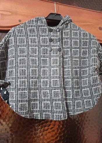 kız çocuk panço - Görsel 4