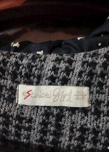 kız çocuk panço - Görsel 2