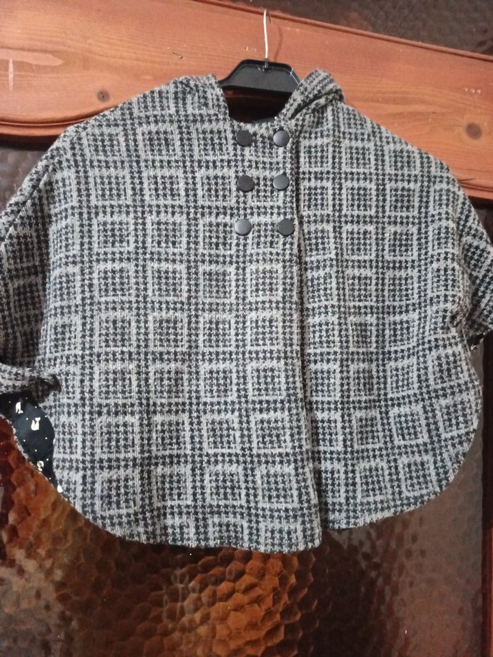 kız çocuk panço - Görsel 4