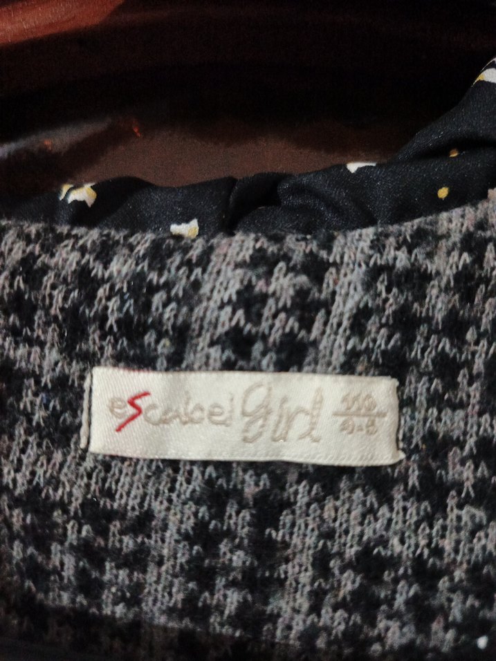 kız çocuk panço - Görsel 2