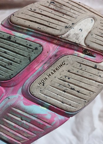 Kızlar için Pembe Velcro Bağcıklı Spor Ayakkabı - Görsel 3