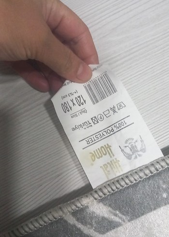 Gri Geometrik Desenli Modern Halı - Görsel 5