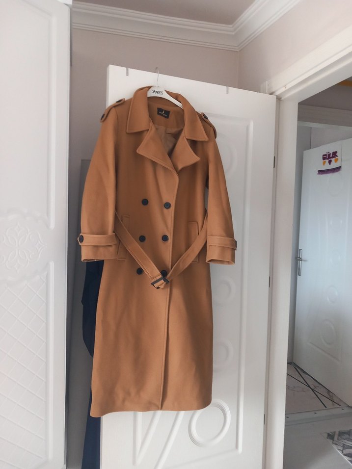 Bordo Uzun Bohem Fırfırlı Elbise - Görsel 2