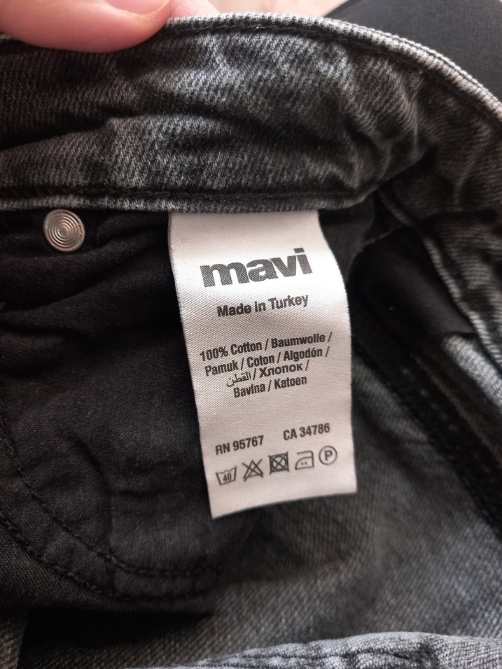 Kadın antrasit wideleg Kot Pantolon - Görsel 4