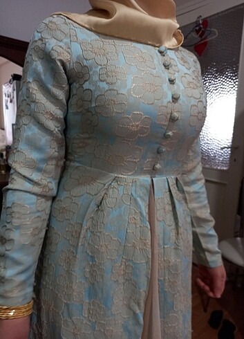 Tesettür abiye elbise - Görsel 11