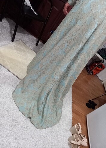 Tesettür abiye elbise - Görsel 12