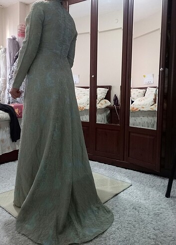 Tesettür abiye elbise - Görsel 15