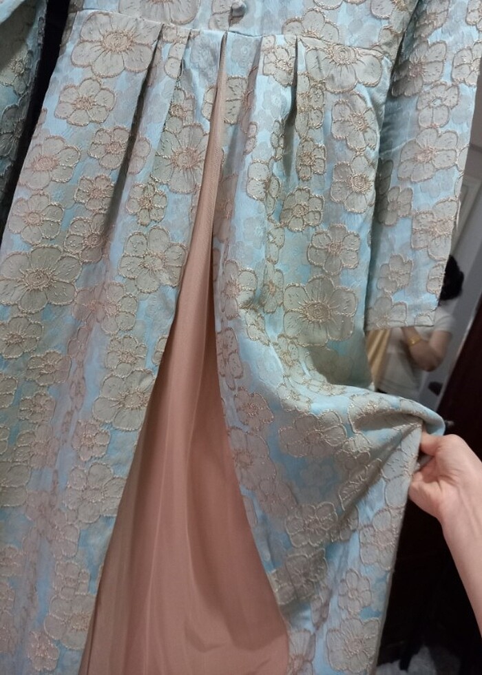 Tesettür abiye elbise - Görsel 4