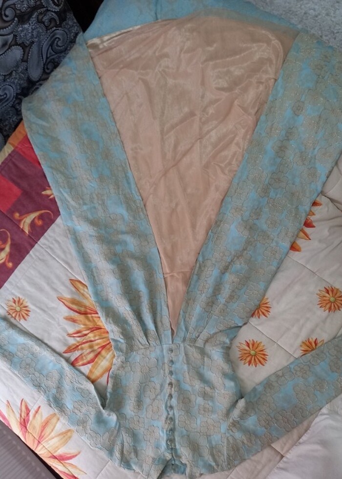 Tesettür abiye elbise - Görsel 5