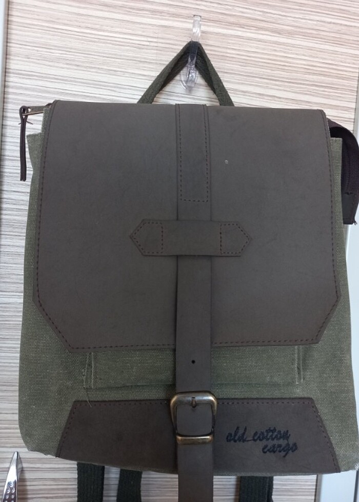 Old Cotton Cargo sırt çantası - Görsel 2