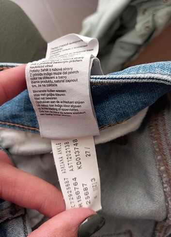 Mavi kadın jean  - Görsel 6