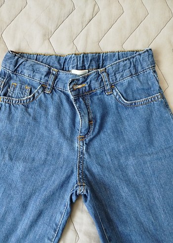 LC Waikiki Erkek Mavi Denim Kemerli Rahat Şort