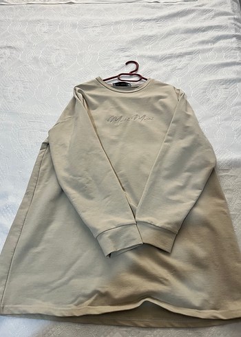 Zara Siyah Uzun Kollu Salaş Sweatshirt