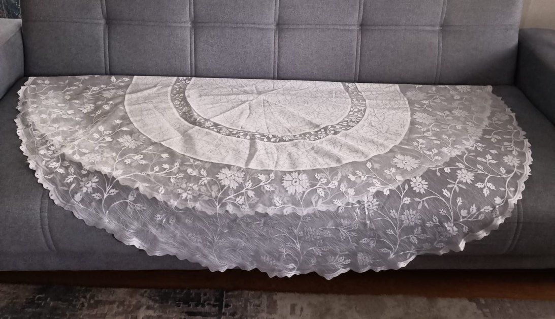 Yuvarlak Dertsiz Masa Örtüsü - Görsel 2