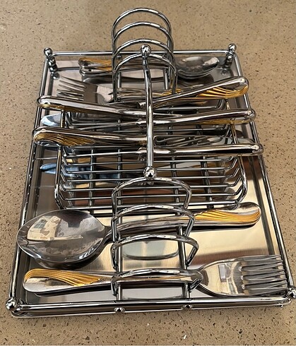 Flatware caddy büfe kaşklık