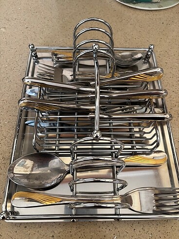 Jumbo Flatware caddy büfe kaşklık