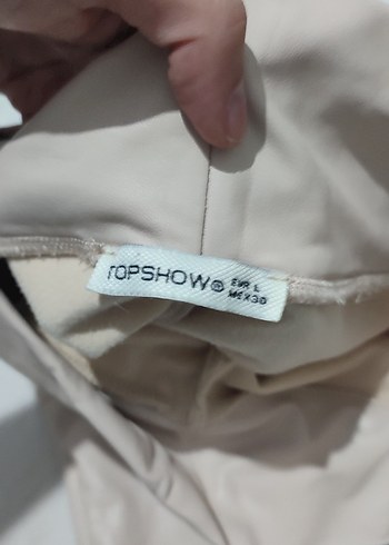 Bej Kadın tayt deri - Görsel 2