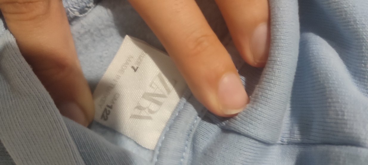 kız Çocuk Mavi Sweatshirt - Görsel 2