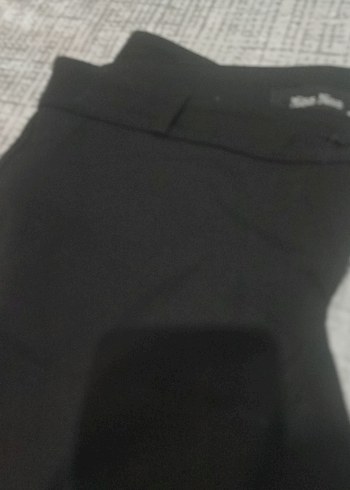 Kadın Siyah Ofis Kumaş Pantolon - Görsel 2