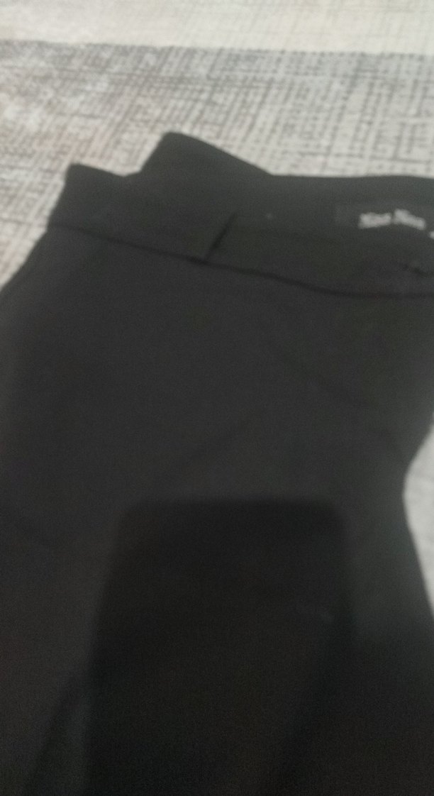 Kadın Siyah Ofis Kumaş Pantolon - Görsel 2