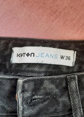 36 Beden Siyah Kadın Mini Kot Şort