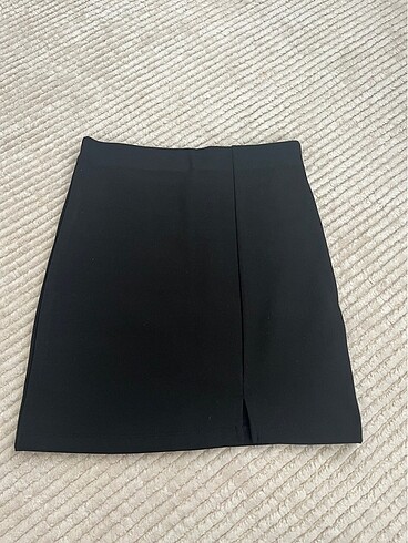 Diğer ambar mini yırtmaçlı etek