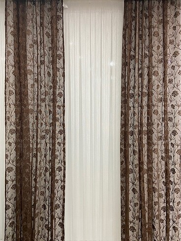 Beden ÖRME TÜL FON PERDE 140X260 2 ADET