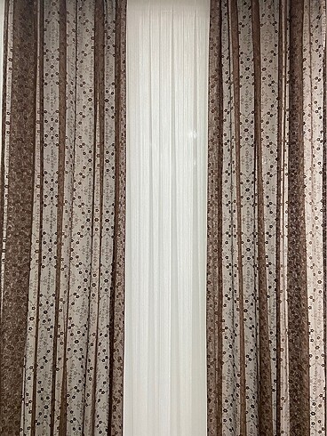 ÖRME TÜL PERDE 140X260 2 ADET