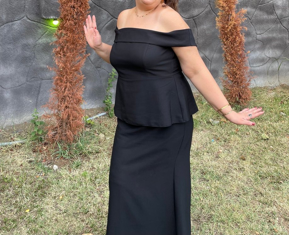 Siyah elbise - Görsel 2