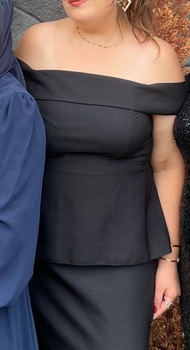 Siyah elbise - Görsel 3