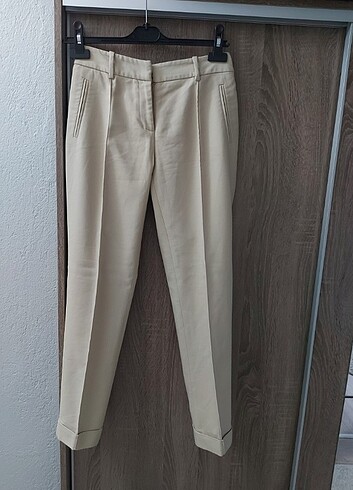 xs Beden camel Renk Kumaş pantolon 