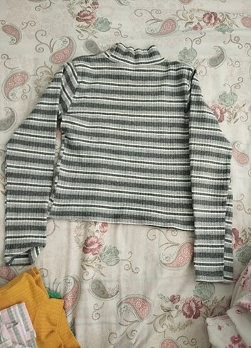 xs Beden Crop kazak