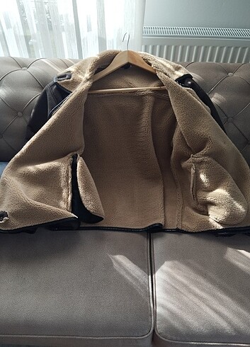 Içi Kürklü Pinterest ceket - Görsel 3