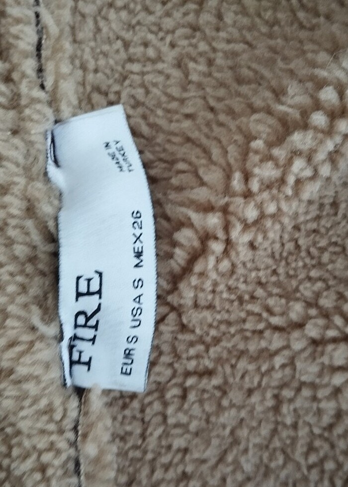 Içi Kürklü Pinterest ceket - Görsel 4