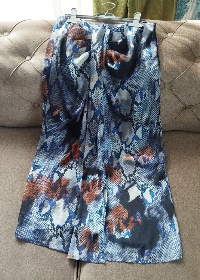 Koton yılan derisi desenli etek  - Görsel 4