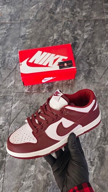 36 Beden bordo Renk Nike dunk
