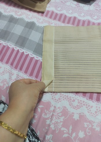 Bej bel korsesi - Görsel 7