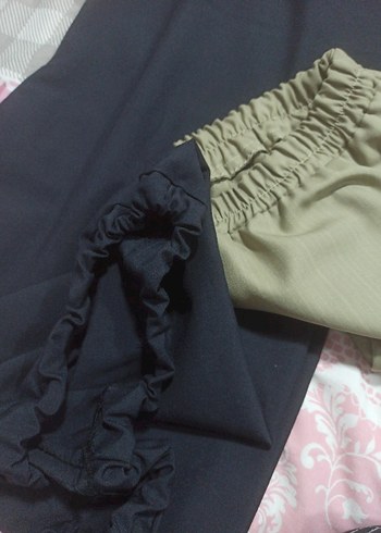 2 adet kadın Kumaş Pantolon - Görsel 5