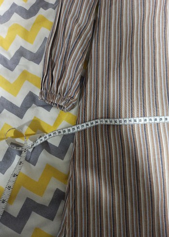 Bej Uzun yazlık Tunik - Görsel 5